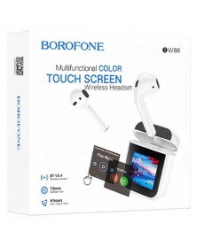Гарнитура Borofone BW 86 TWS        (Внутриканальная)  (    ) White   HiFi ..