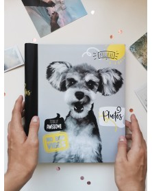 Ф/Альбом  PL - 005-1  SA-10 Магн.листов, внутр. спираль  (23*28)  fluffy pe..