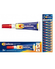 Супер-клей Склейкин 3 гр 12 шт. лента отрывная (12/600).. Супер-клей Склейкин 3 гр 12 шт. лента отрывная (12/600)..