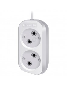 Удлинитель DEFENDER  B 220                 3.0 м  2 розетки  (40) 10A ПВС 2..