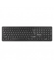 Клавиатура SmartBuy  SBK-252AG-K                 (Nano)         Black Беспр..
