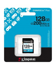 Карта памяти  SDXC  128Gb (Class  10)  Kingston Canvas Go Plus G4 200R UHS-..