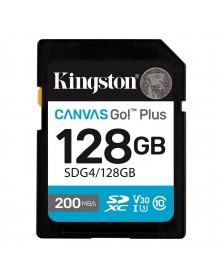 Карта памяти SDXC 128Gb (Class 10) Kingston Canvas Go Plus G4 200R UHS-.. Карта памяти SDXC 128Gb (Class 10) Kingston Canvas Go Plus G4 200R UHS-..