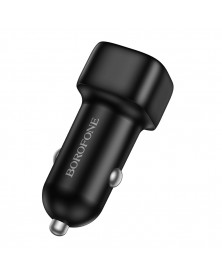 Автомобильное Зарядное Устройство 12V- USB 1*Type-C выход + 1*USB выход Bor..