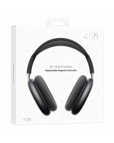 Гарнитура Borofone BO35 Adorable     (Полноразмерная)  (    ) Grey  HiFi ДУ..