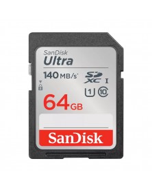 Карта памяти  SDXC    64Gb (Class  10)  SanDisk Ultra 140MB/s UHS-1..