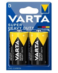 Батарейка VARTA            R20  (2BL)(24)(120)  2020  SUPER LIFE..