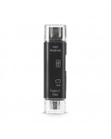 USB-конвертер SmartBuy (SBR-801-S)  USB, MicroUSB в USB, Type-C, OTG White..