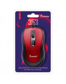 Мышь Smart Buy  353 R                     (USB, 2400dpi,Optical) Red Блисте..