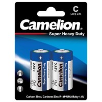 Батарейка CAMELION          R14 C (2BL) BLUE Super Heavy Duty 1.5V (12/120)..