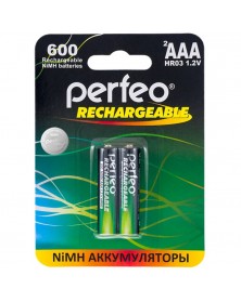 Аккумулятор PERFEO R03 AAA BL2 NI-MH 600mAh 1.2v (2/20).. Аккумулятор PERFEO R03 AAA BL2 NI-MH 600mAh 1.2v (2/20)..