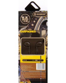 Гарнитура Mosidun M 33                     (Внутриканальная)  (10) Black  H..