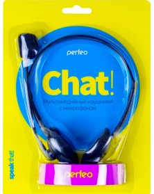 Гарнитура Perfeo  CHAT                     (Вертикальная)       (20) Стерео..