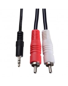 Кабель  Perfeo (J2003) 3.5 Jack вилка - 2xRCA вилка   2,0 м, в пакете (  25..