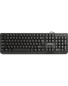 Клавиатура DEFENDER    710    OfficeMate       (USB,M-M) Black..